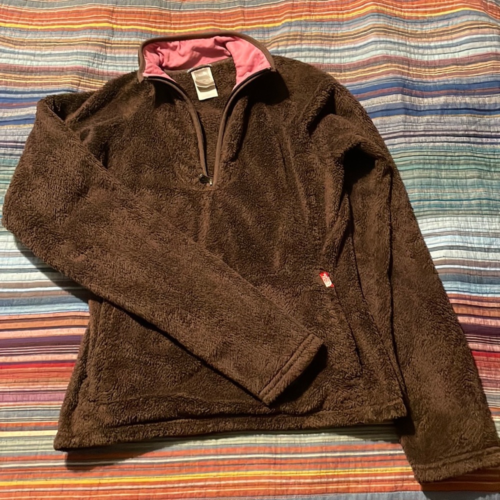 The North Face 1/4 zip pullover